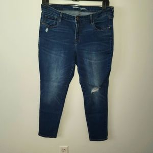 Old navy size 16 mid rise jeans